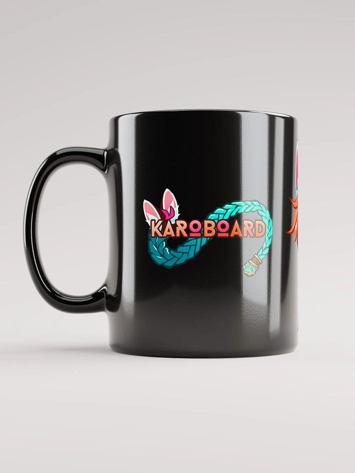 Karo Rave Black Glossy Mug product image (1)