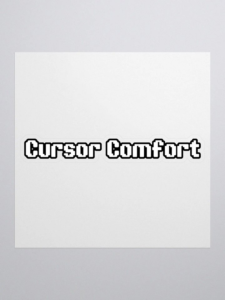Cursor Comforts Sticker product image (1)