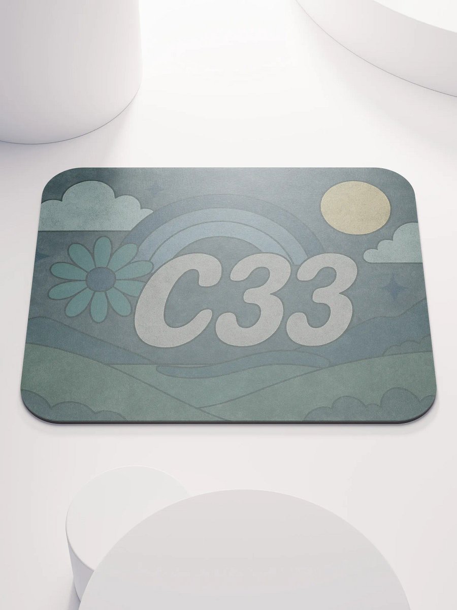 C33 Rainbow Darkness Mouse Pad product image (1)