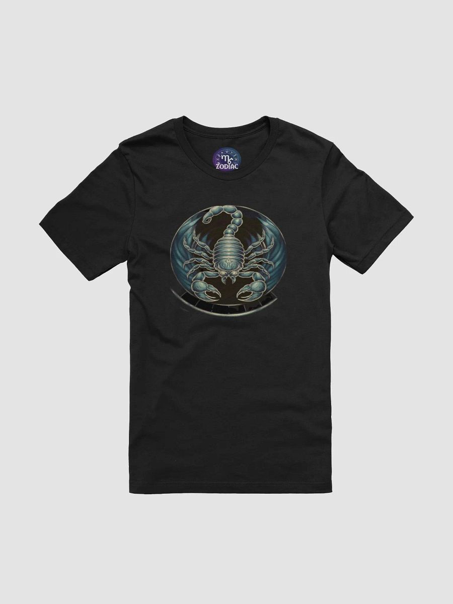 Zodiac Unisex Supersoft T-Shirt with Ethereal Scorpio Design product image (3)