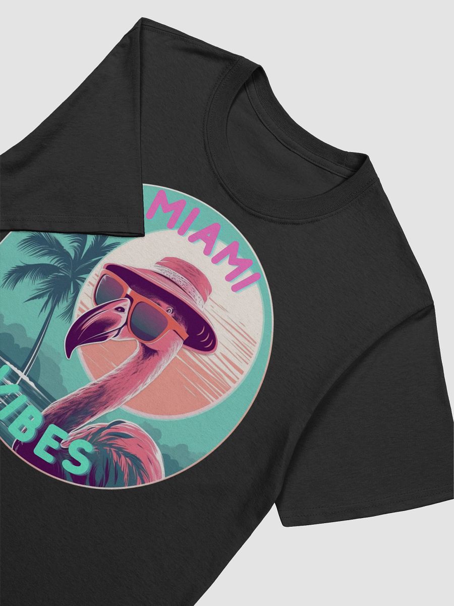 Retro Miami Vibes Flamingo T-Shirt product image (33)