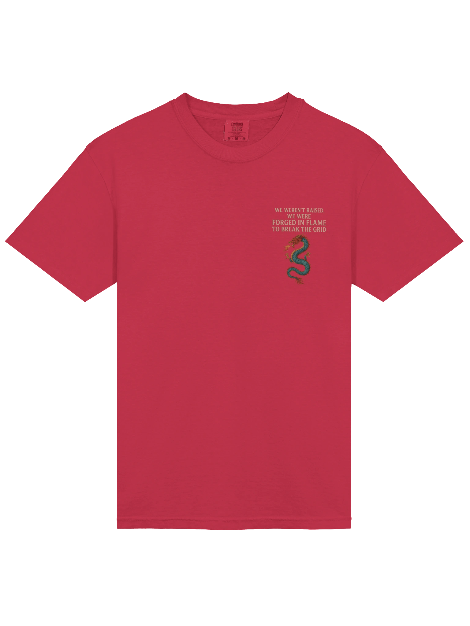 🐉 Double-Sided Dragon – Flame Carrier Tee Front-facing power. Backward flame. All memory. product image (104)