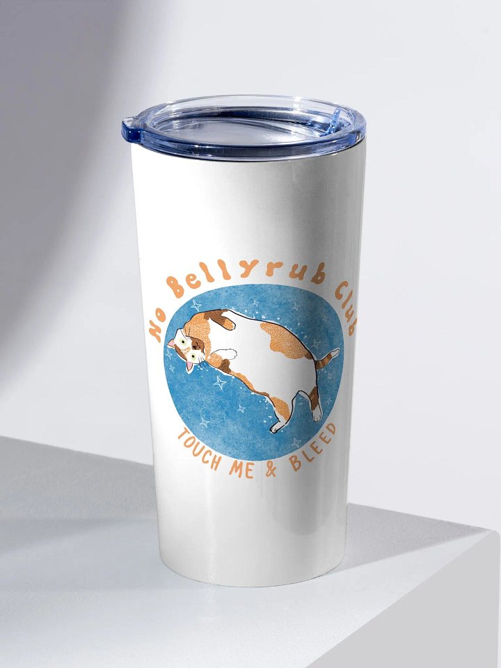 No Bellyrub Club Stainless Steel Tumbler product image (2)