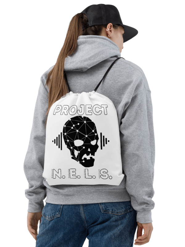 Project N.E.L.S. Drawstring Bag (White) product image (2)
