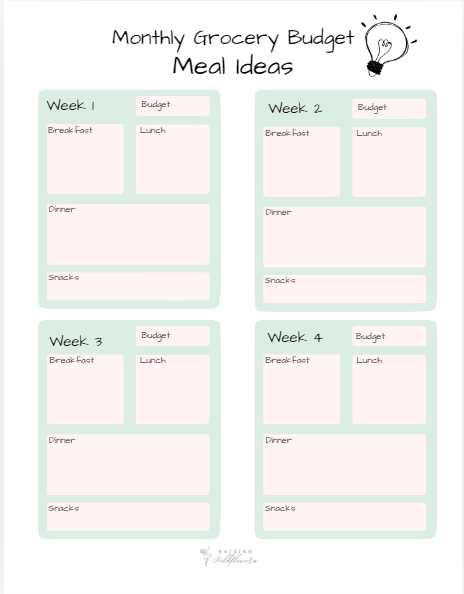 Budget Meal Plan product image (3)