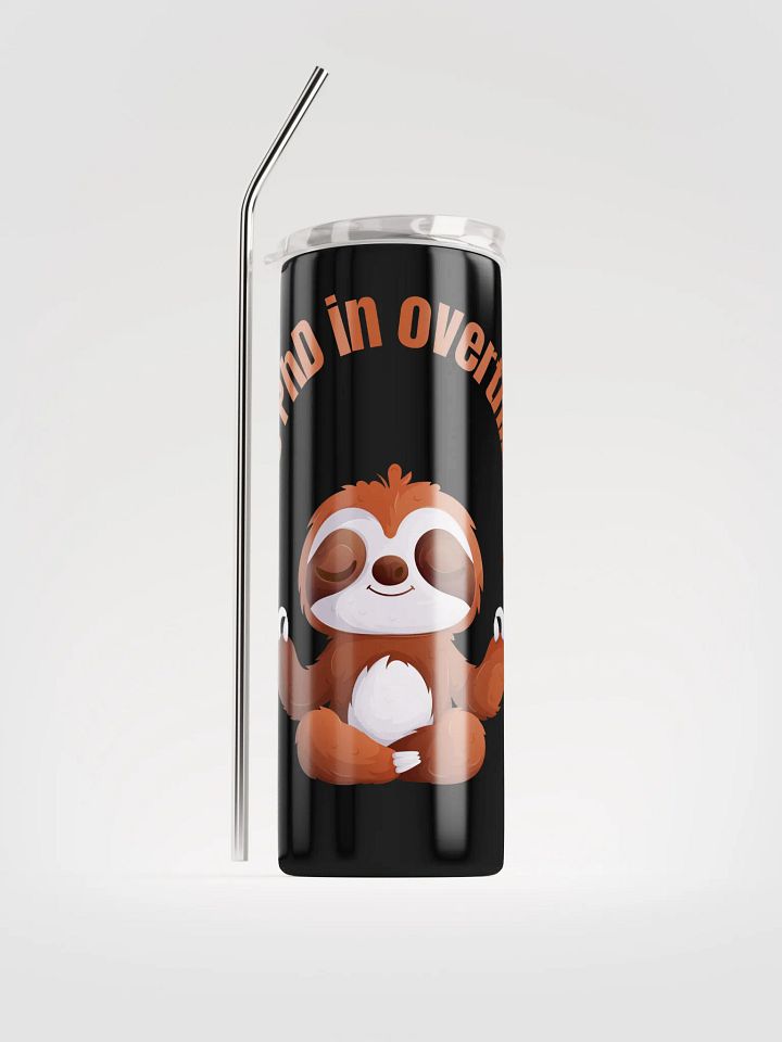 Zen Sloth Stainless Steel Tumbler product image (1)