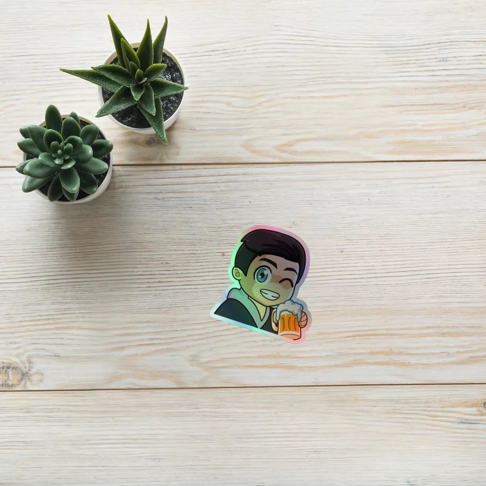 Logo Holographic Sticker product image (10)