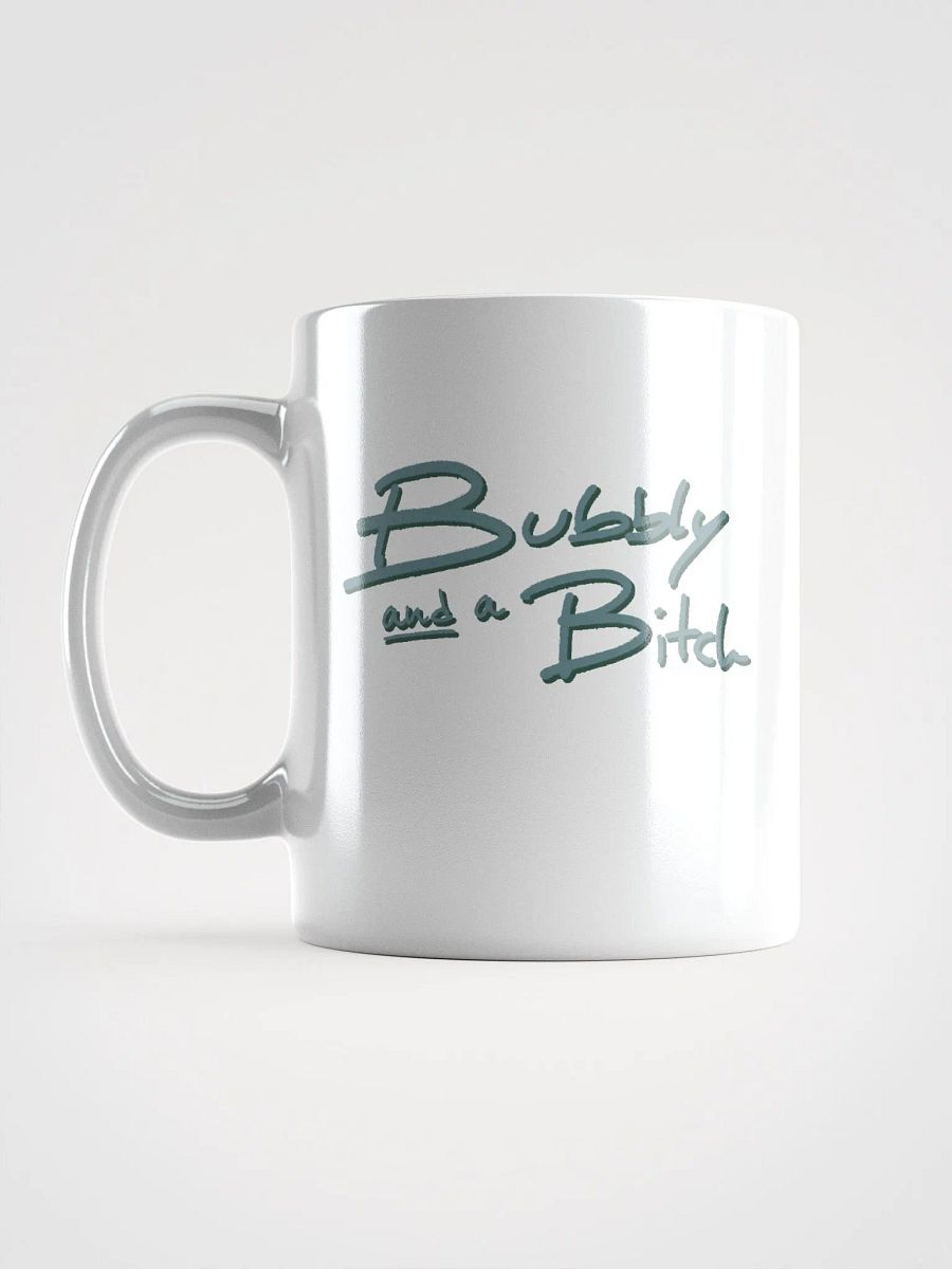 Bubbly and a B*tch (forest shadow design) mug product image (12)