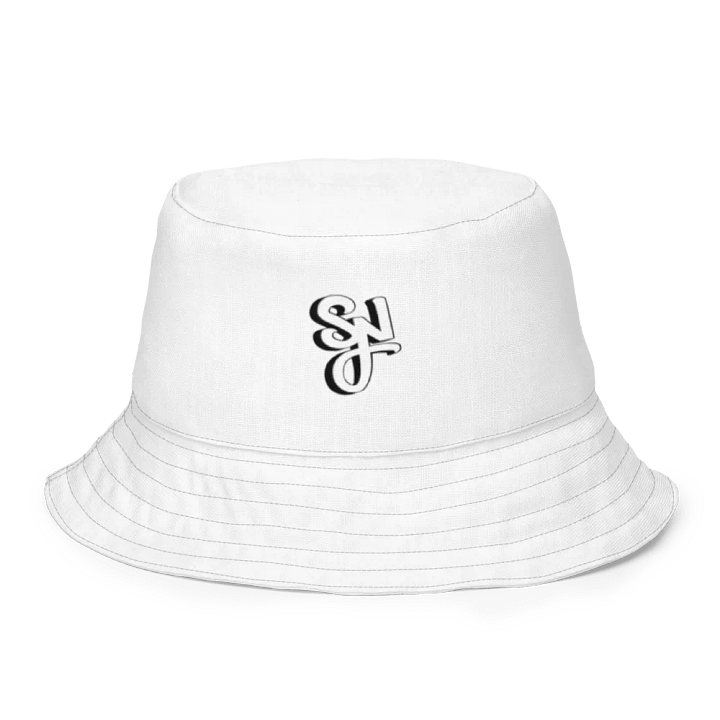 Syn Black & White Reversible Bucket Hat product image (1)