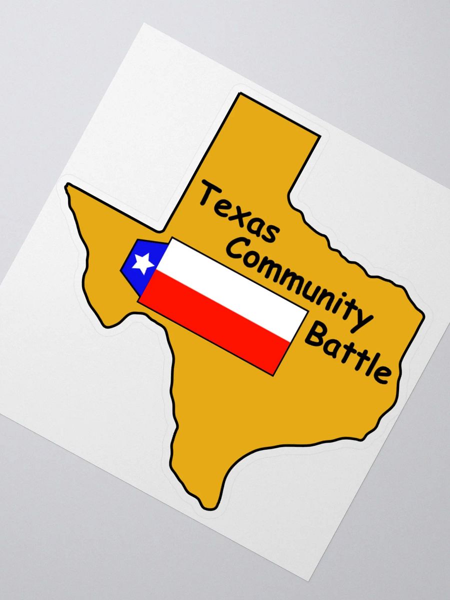 Copy of Texas Community Battle Stickers product image (2)