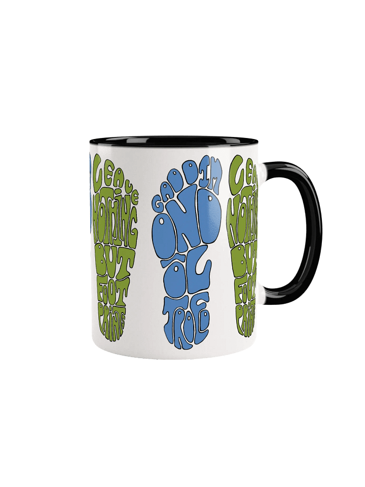 Bilingual Footprints inside colour mug product image (1)