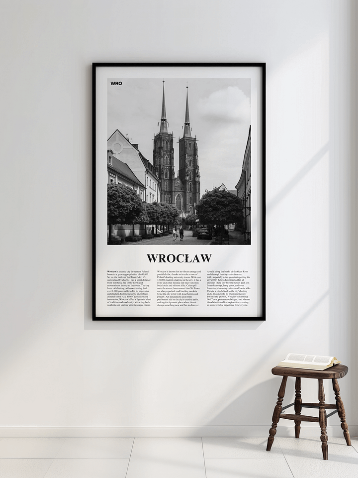 Wroclaw 03 Newspaper Poster product image (4)