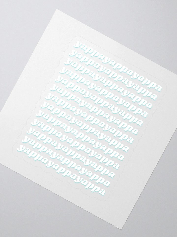 yappayappayappa sticker product image (2)