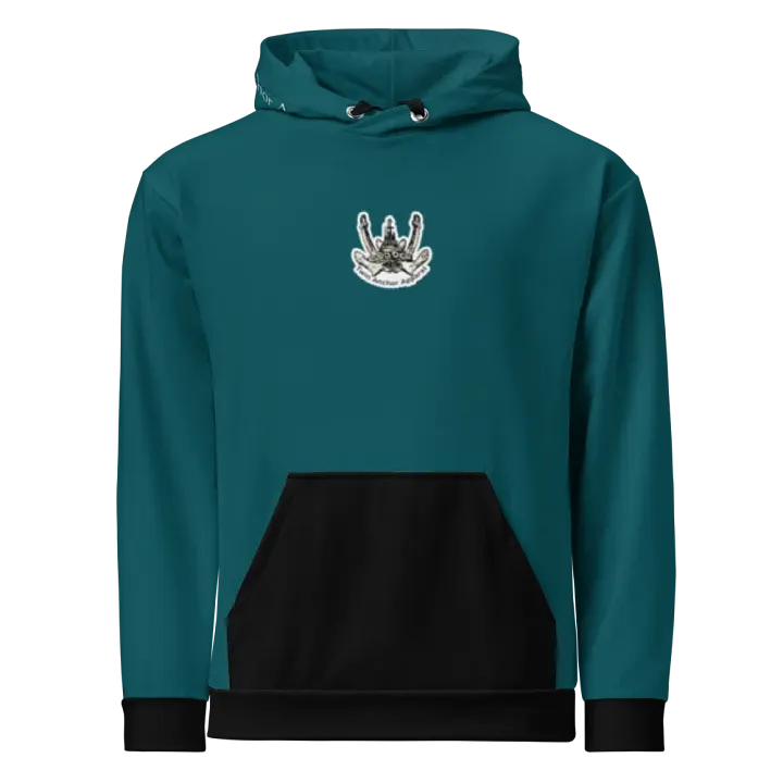 Teal Hudson VB-chain Hoodie product image (2)