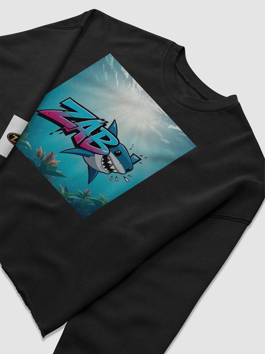 Golden ZABU Logo Women's Crop Sweatshirt product image (8)