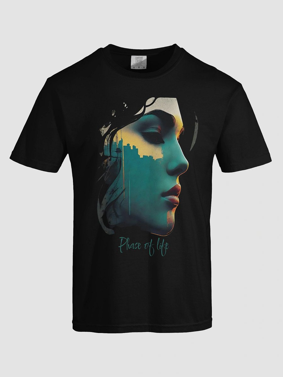 Cityscape Profile Artistic Comfort Color 1717 T-Shirt product image (34)