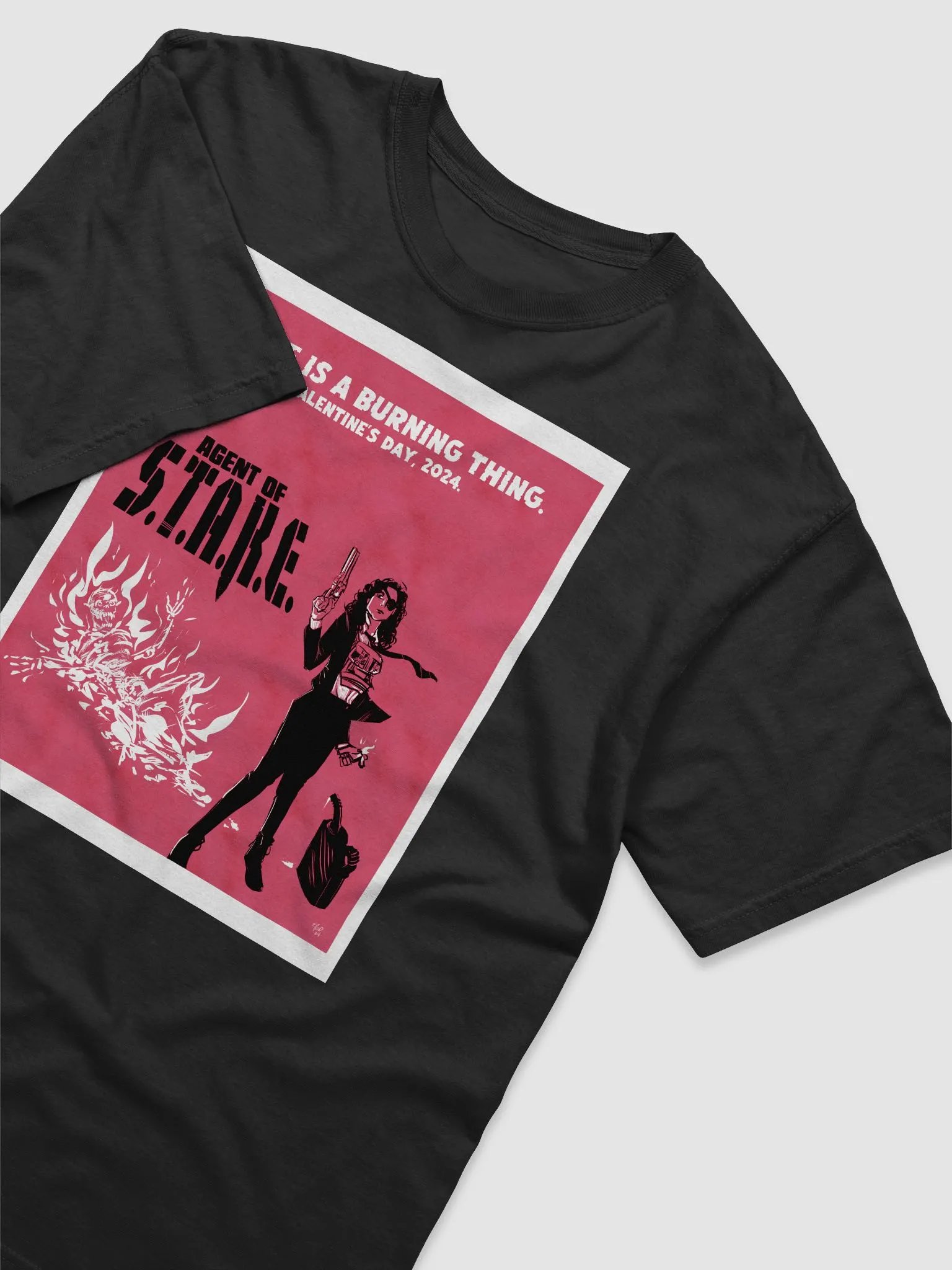 S.T.A.K.E Tee - Love is a Burning Thing product image (3)