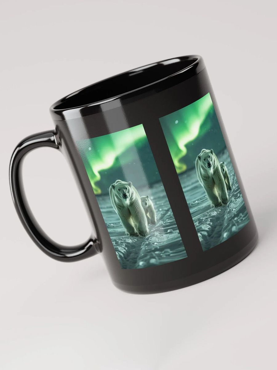 Aurora Borealis Polar Bears Mug product image (6)