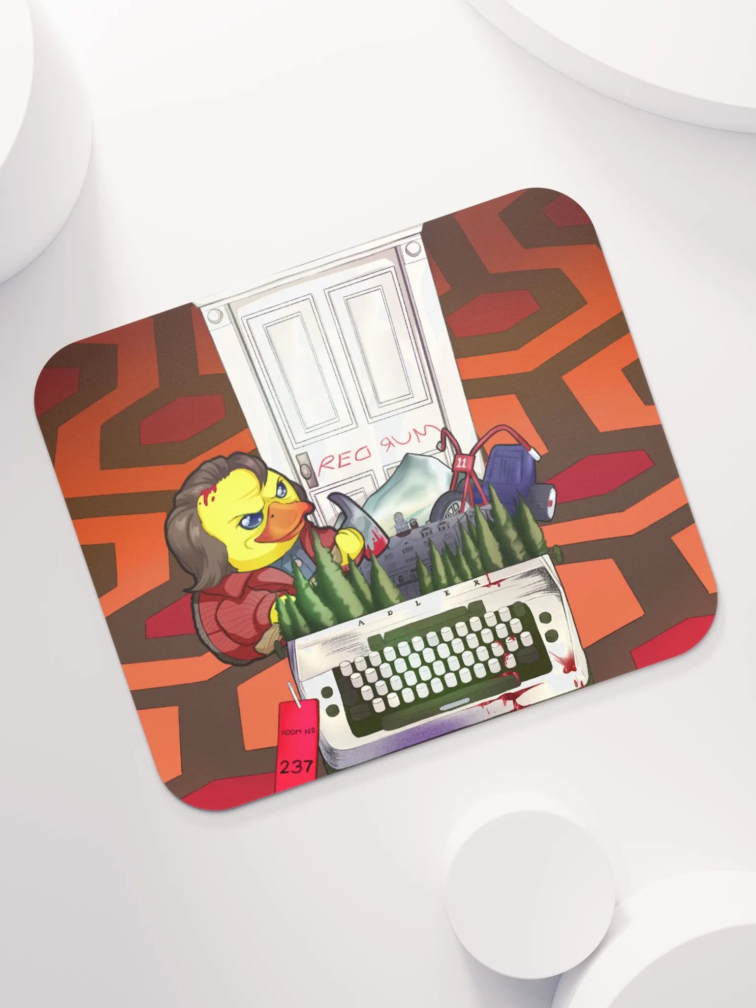 The Ducking Mouse Pad product image (7)