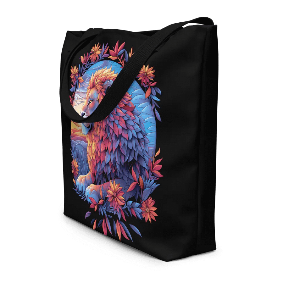 Lion Wildlife Tote Bag product image (4)
