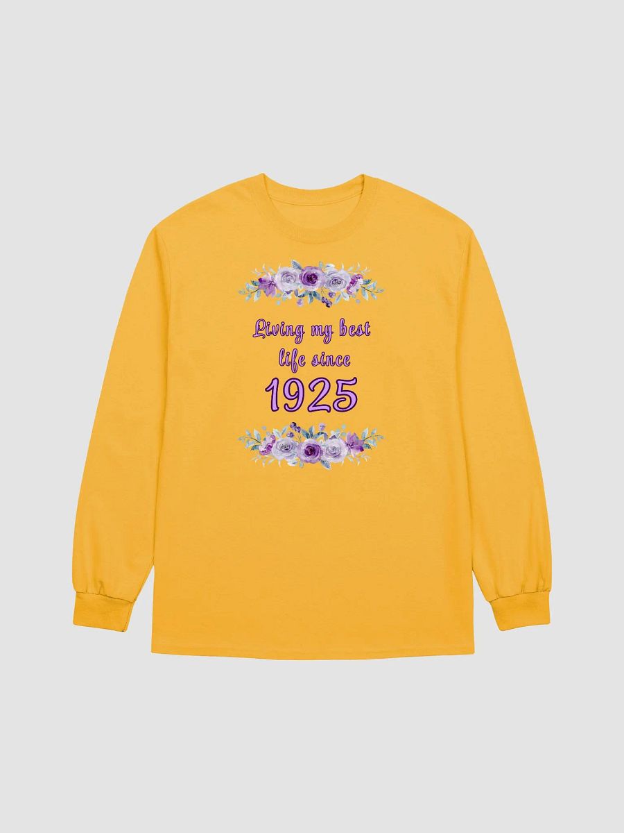 Floral Best Life since 1925 Long Sleeve Tee product image (2)