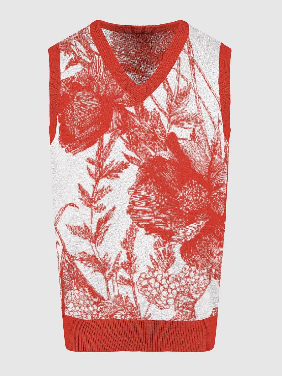 Floral Verve Knitted Vest product image (3)