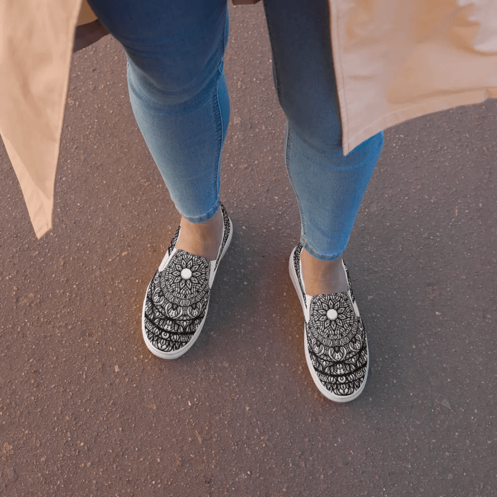 Mystic Mandala Slip-Ons product image (9)