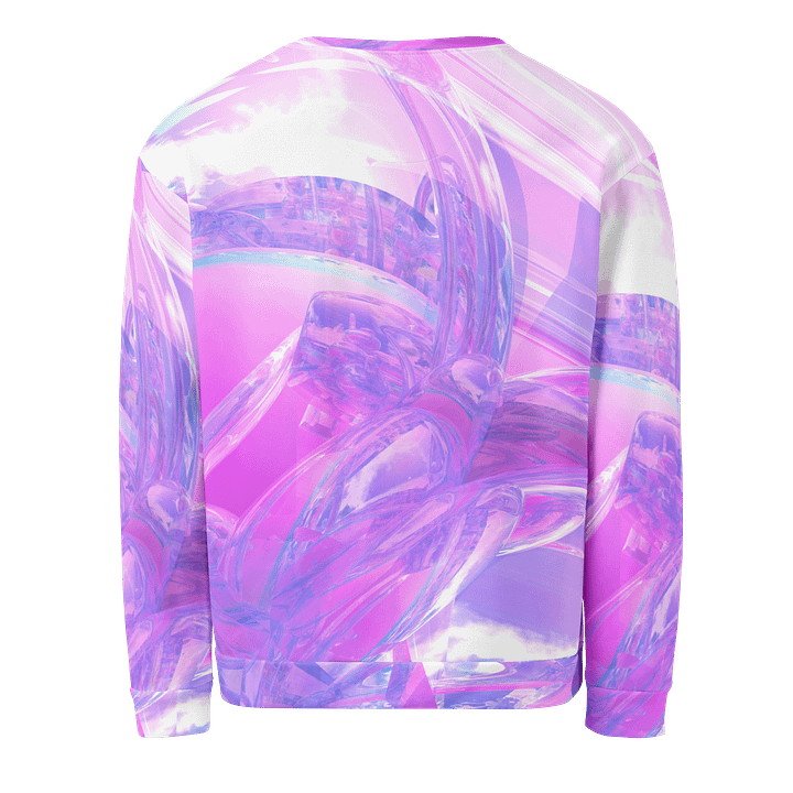 Fluid Reflections Recycled Sweatshirt product image (2)