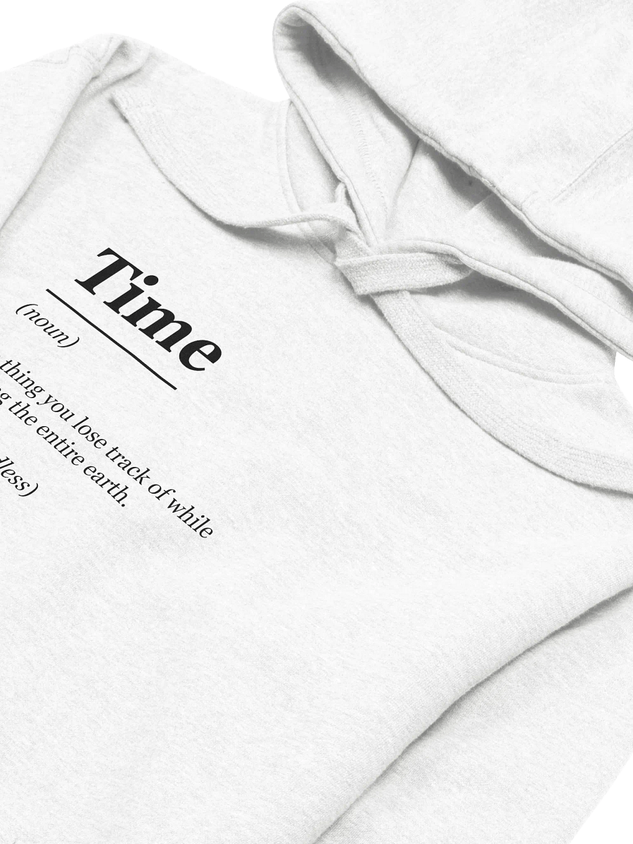 "Time: Defined" Hoodie product image (3)