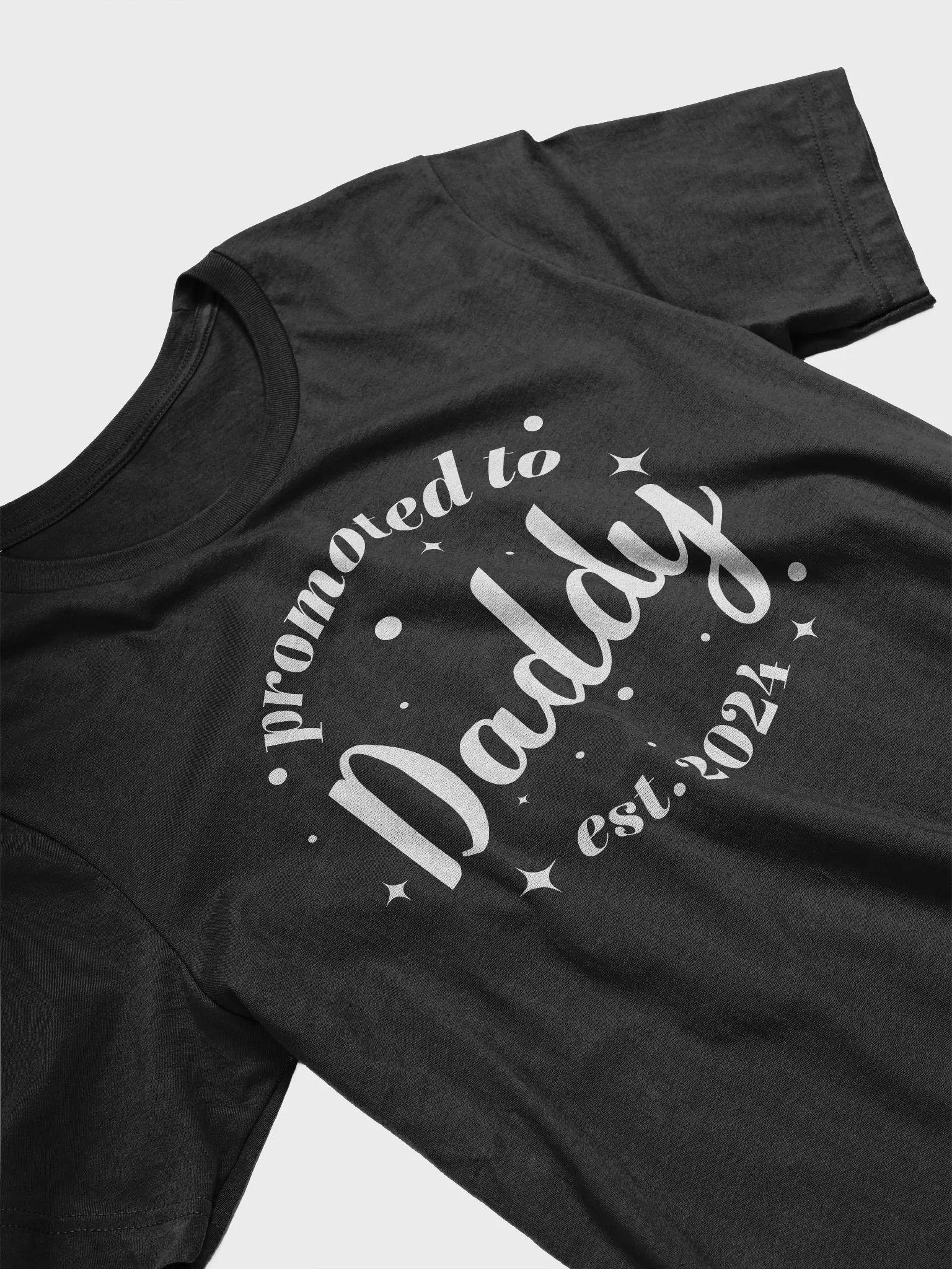 Promoted To Daddy Est. 2024 T-Shirt product image (3)