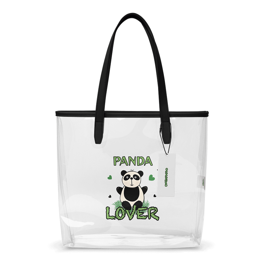Panda Lover Clear Tote Bag product image (1)