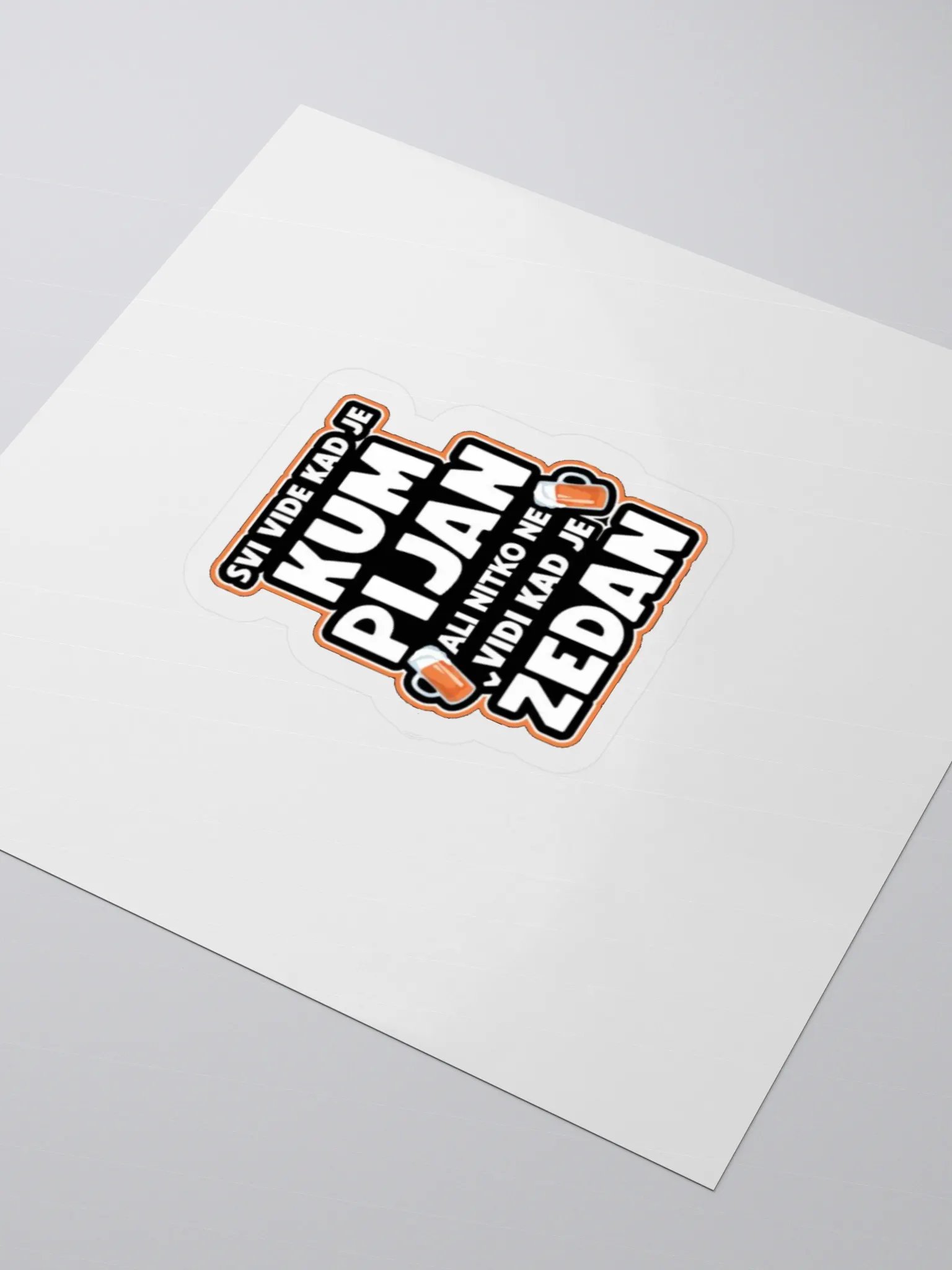 Kum's Wisdom Kiss Cut Stickers product image (3)