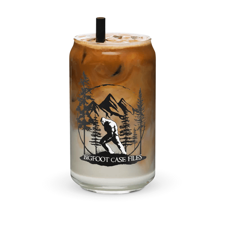 BIGFOOT CASE FILES BLACK LOGO CAN GLASS product image (2)