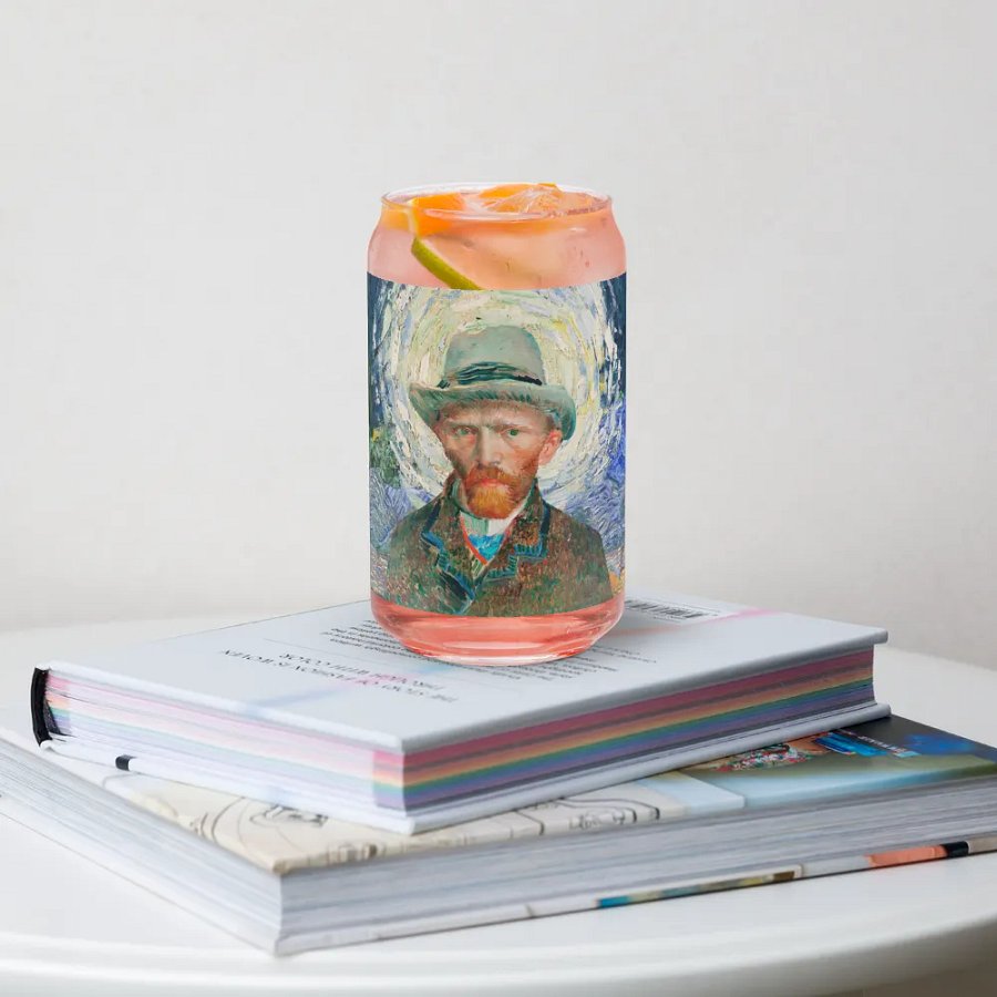 Starry Night Can-Shaped Glass product image (34)