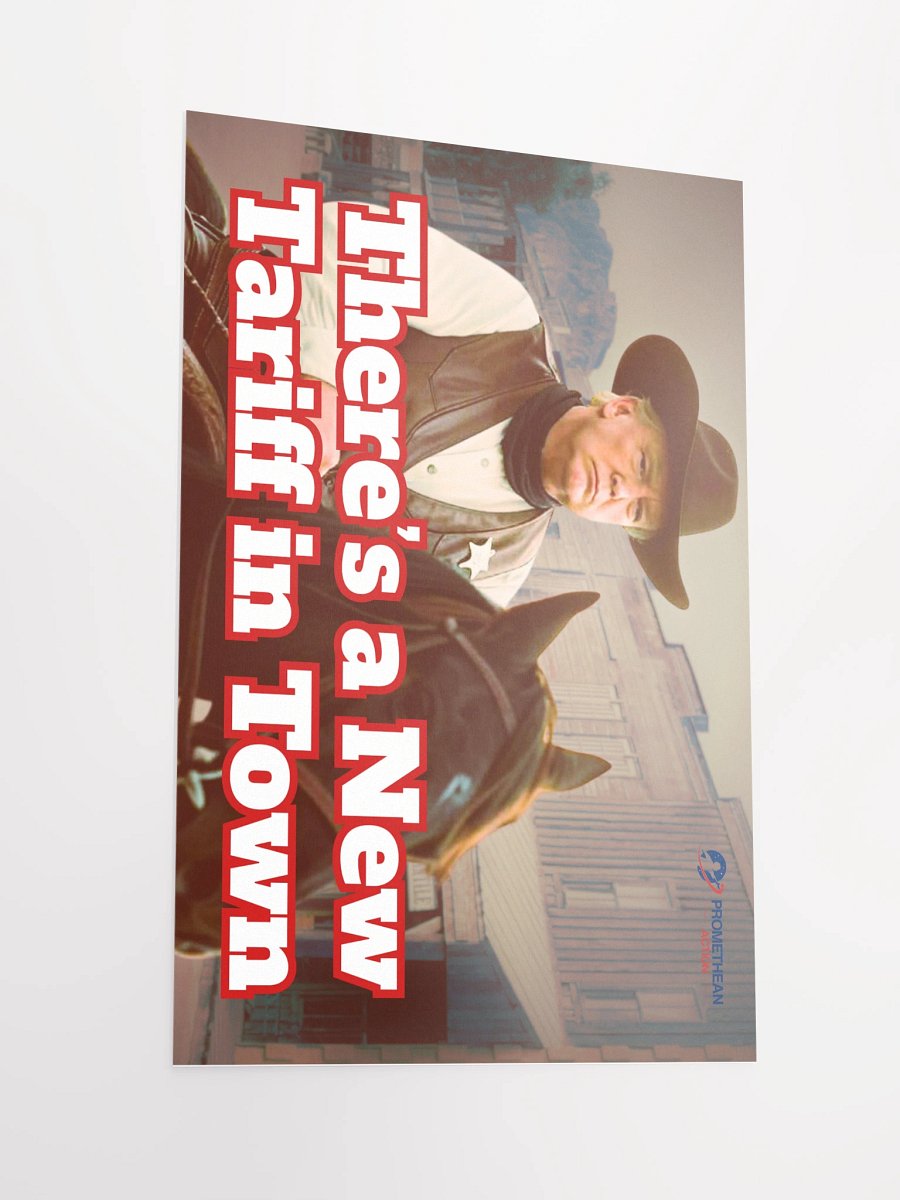 New Tariff in Town - Poster Street Deployment Sign product image (4)