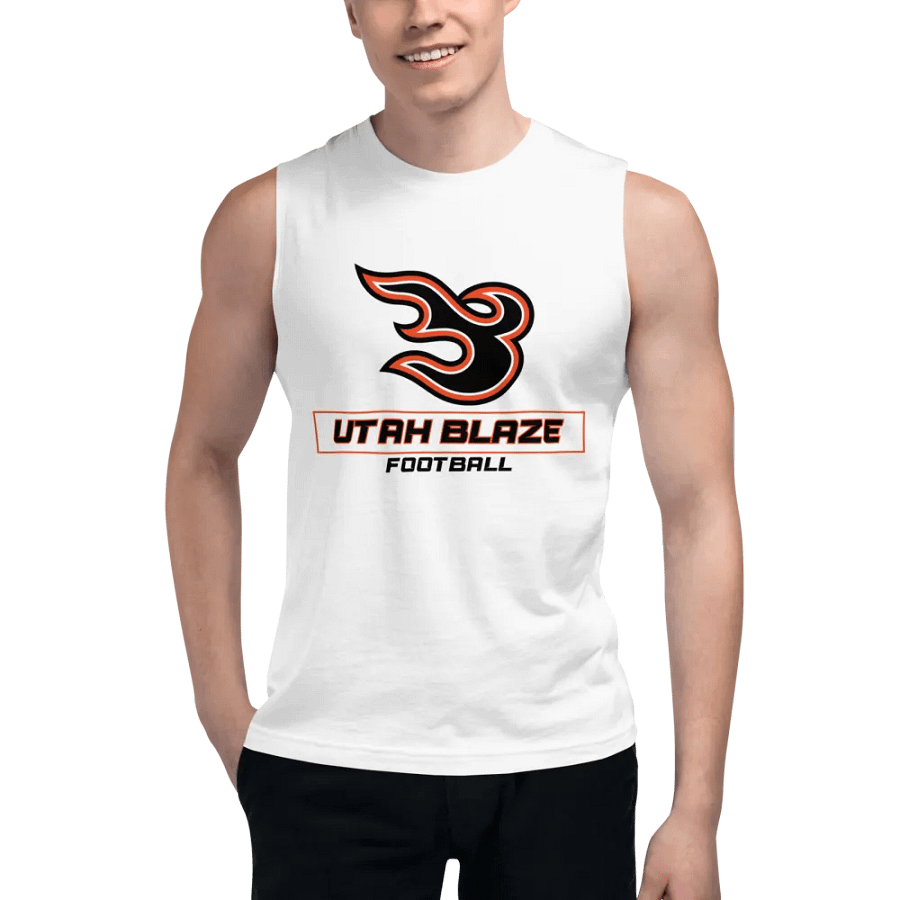 Utah Blaze Team Muscle T-Shirt product image (5)