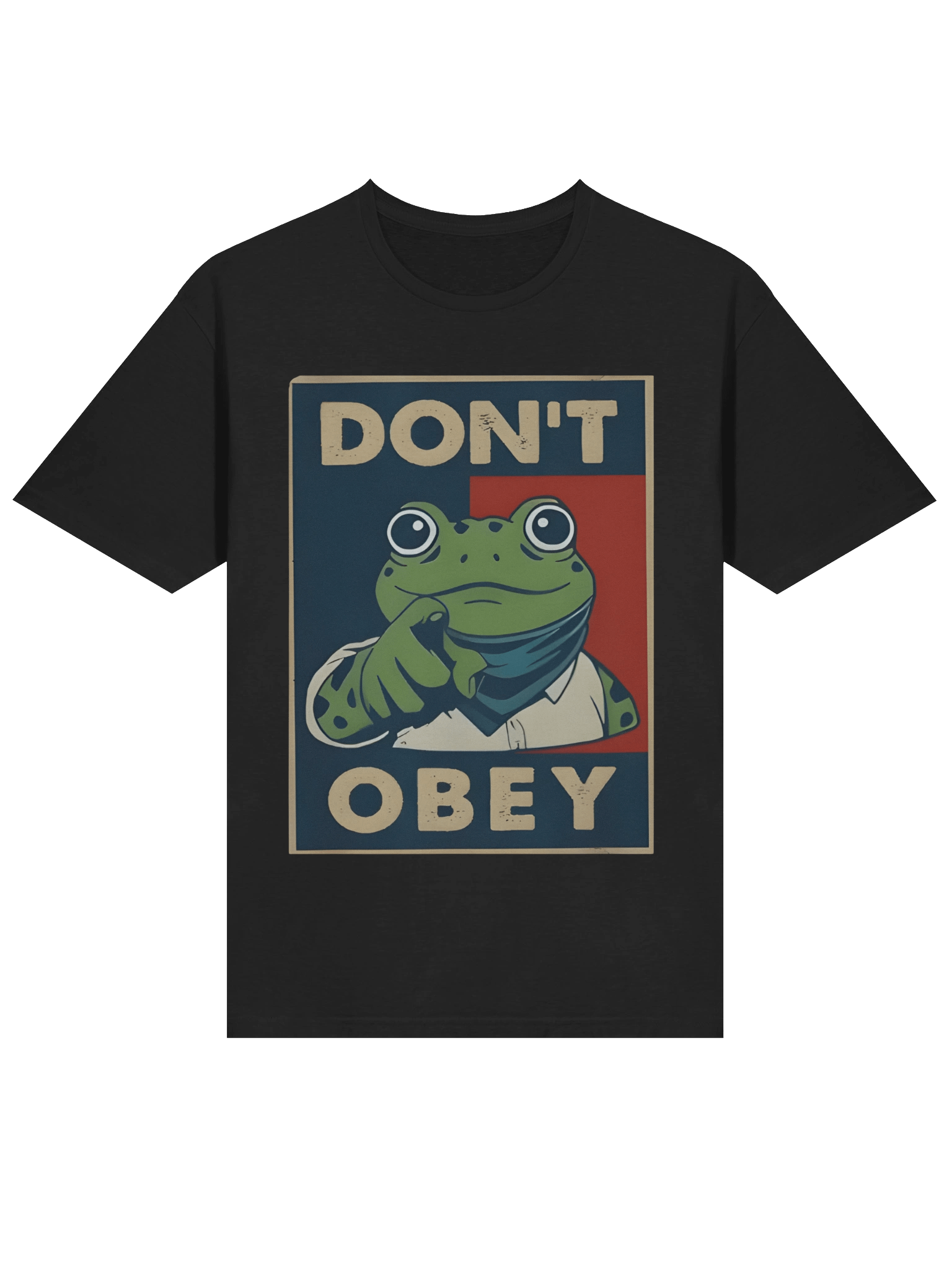 Don’t Obey Frog T-Shirt product image (2)