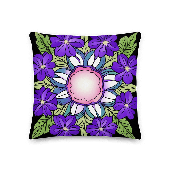 Celestial Petalwheel Mandala - Pillow product image (1)