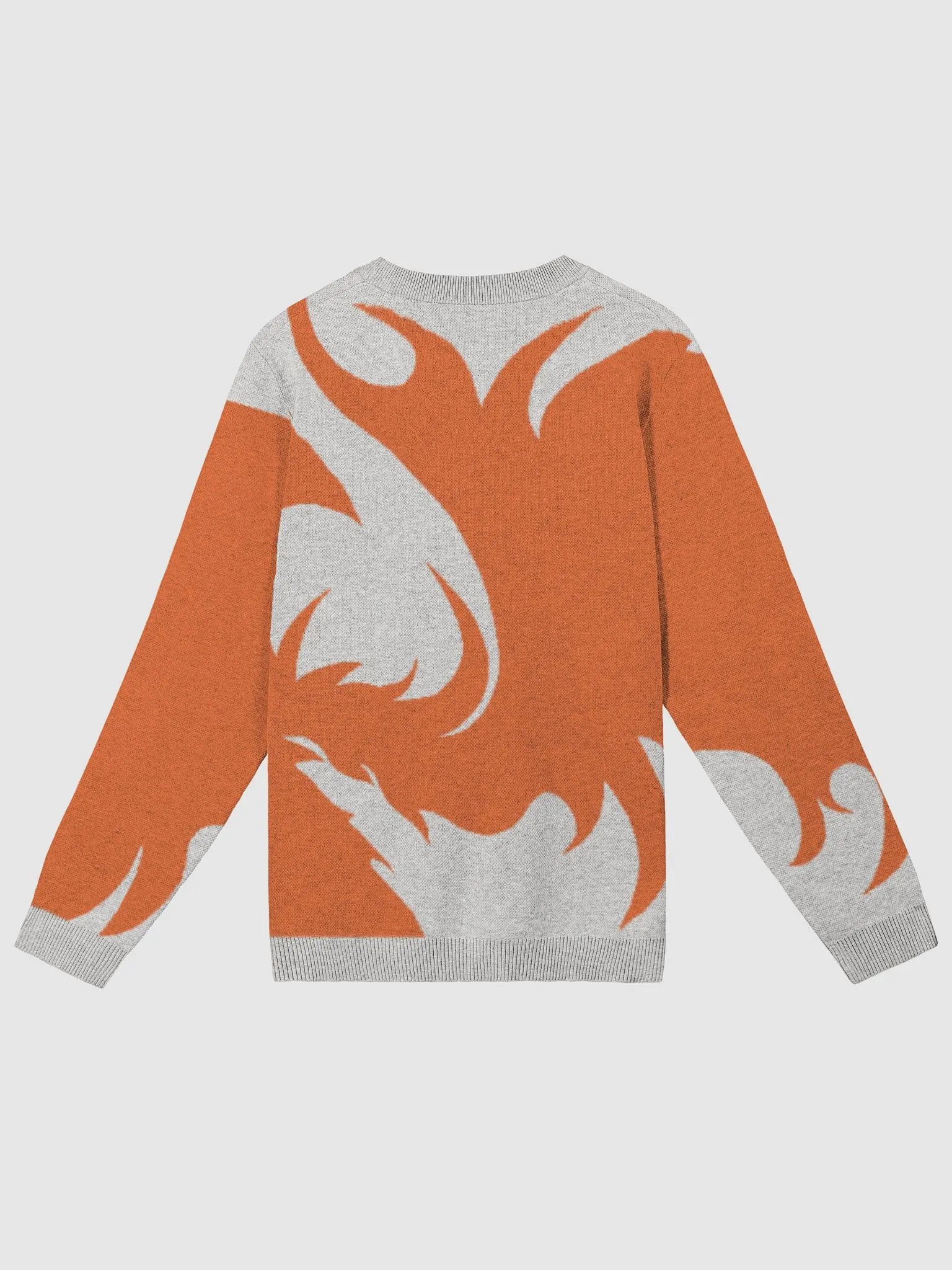 'Classy Classic Fantasy' Knitted Sweater [ORANGE] product image (3)