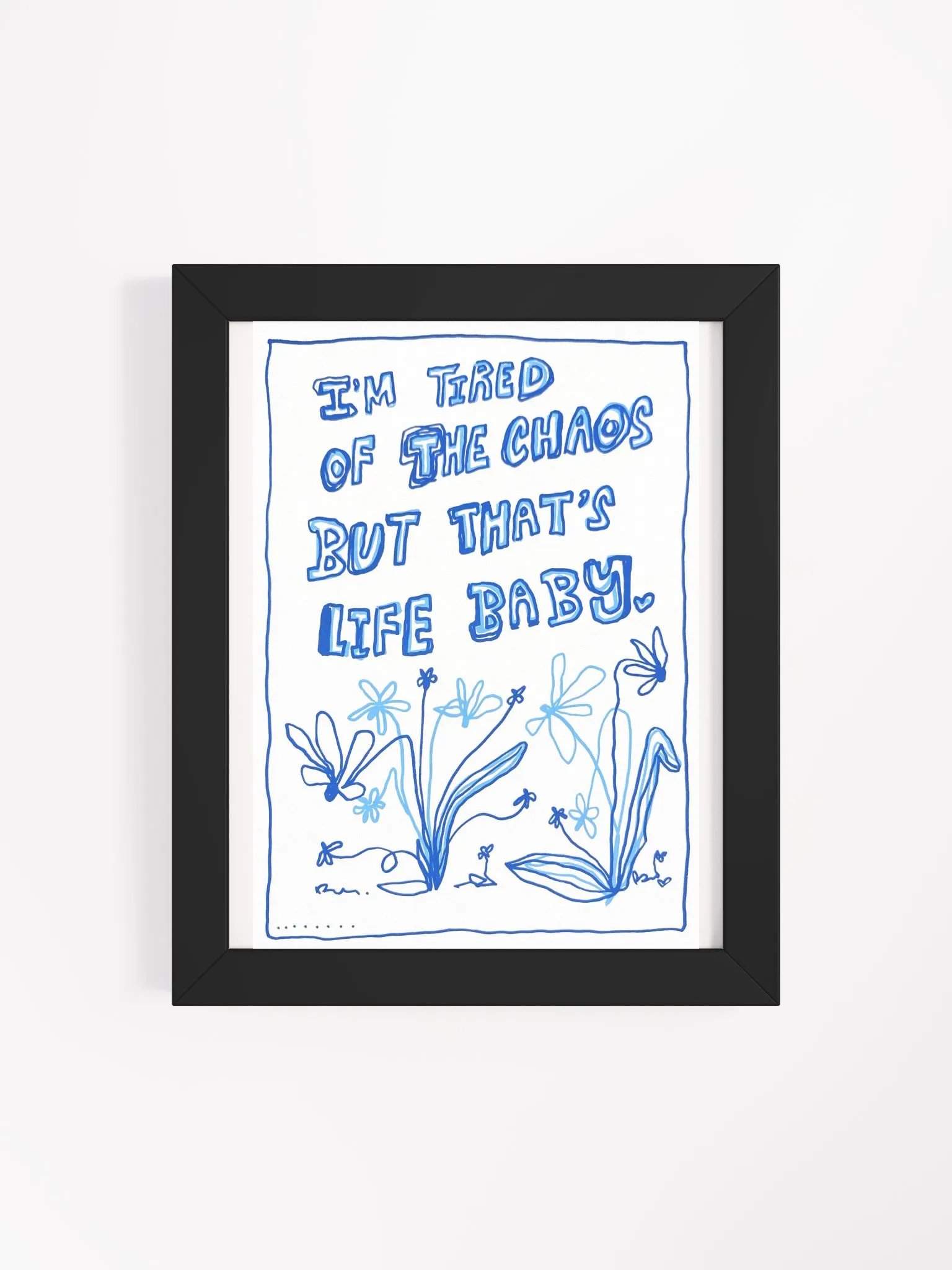 Chaos Framed Print product image (10)