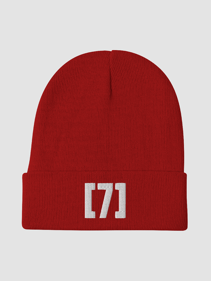 ASolid[7] Logo Black Knit Beanie product image (2)