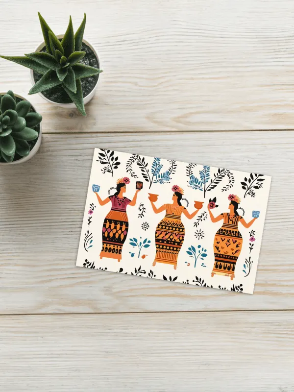 Daughters of the Olive Grove – Greeting Card product image (2)