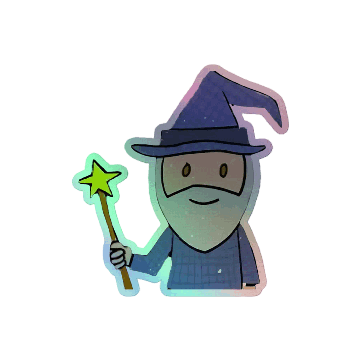 Wizard Halo Sticker product image (2)