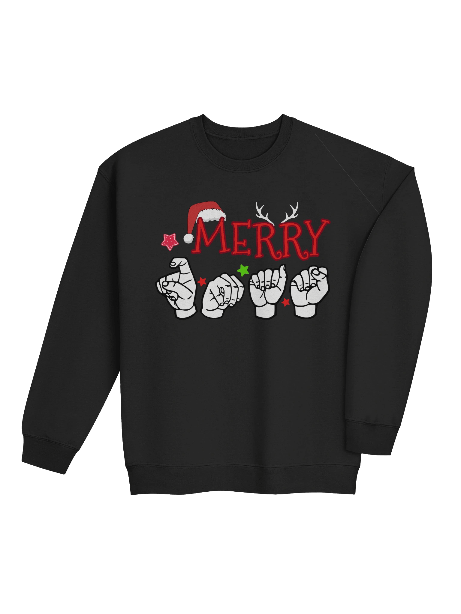 "MERRY XMAS – ASL Holiday Vibes" by Able Lingo product image (4)