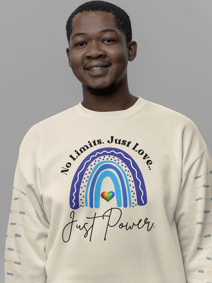 No Limits. Just Love. Just Power. Rainbow Autism Heritage Sweatshirt product image (1)