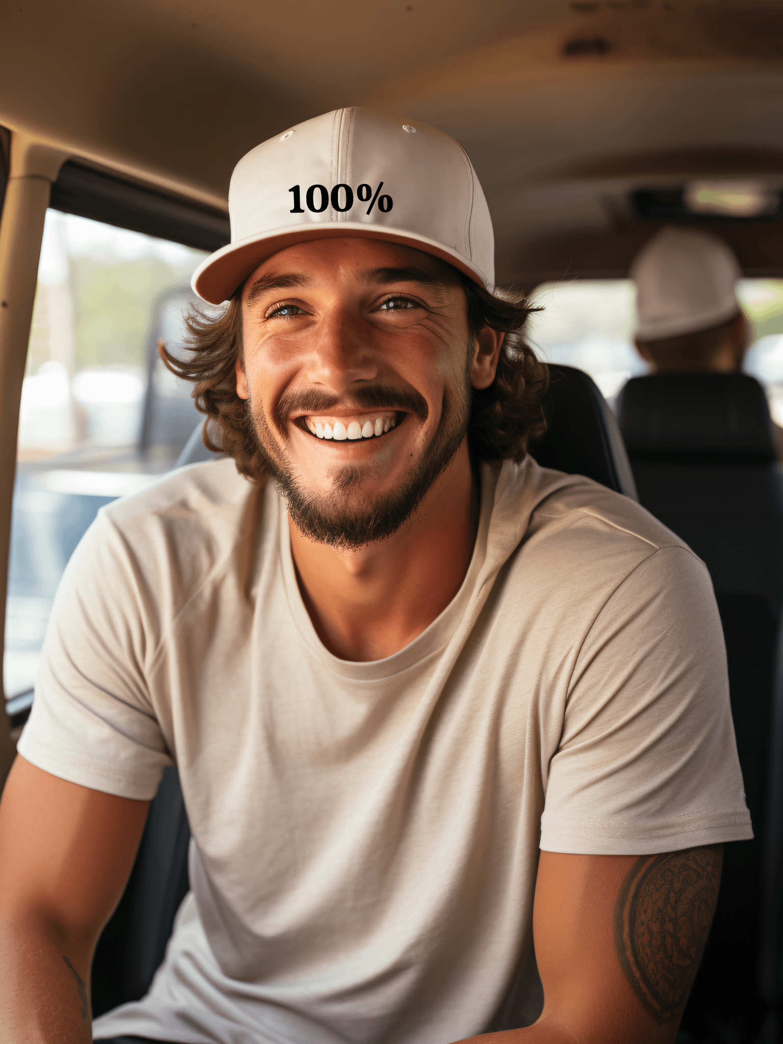 “100%” My Vibe Baseball Hat product image (1)