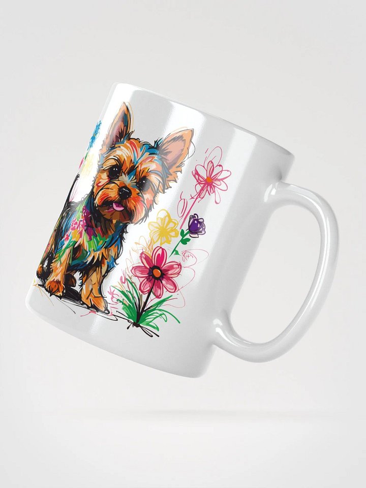 Scribbles Yorkshire Terrier 3 , Mug product image (3)