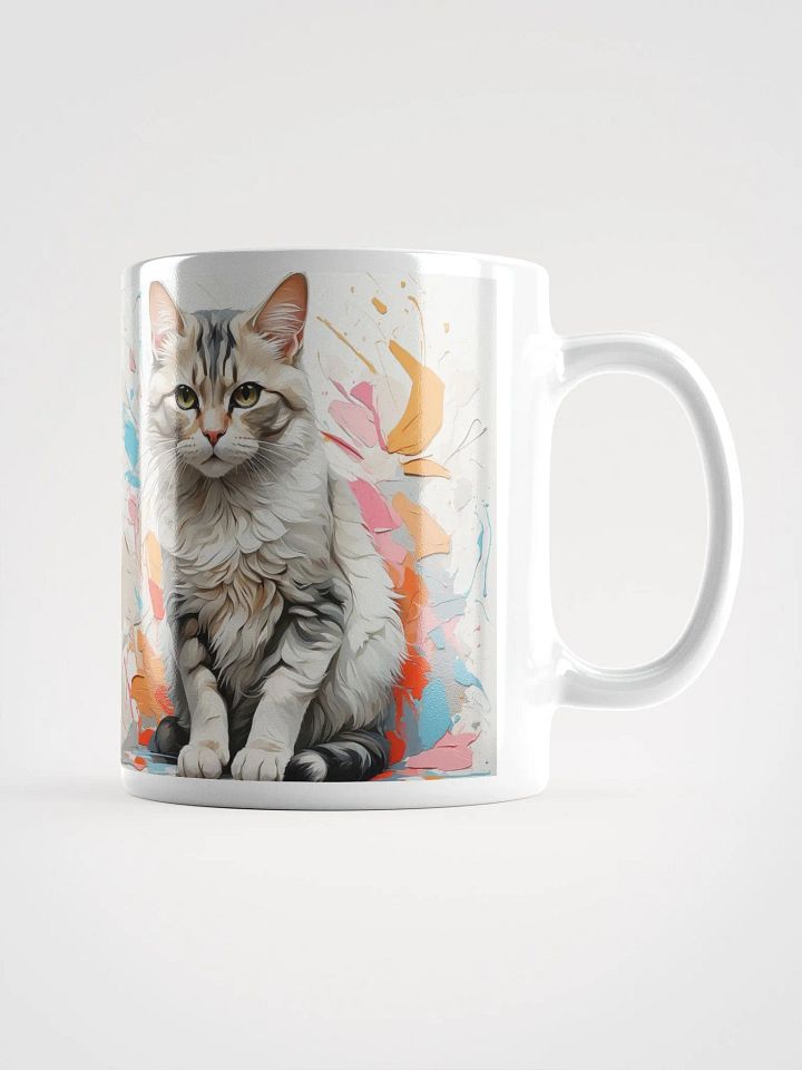 Curious Kitty Cat Mug product image (1)