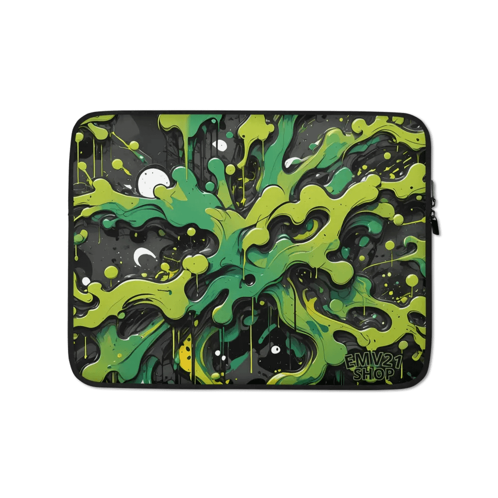 Splash Paint - Energetic Motion Laptop Sleeve product image (1)
