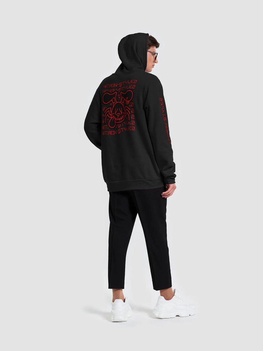 Wave 4 - Black and Red Deluxe Hoodie product image (6)